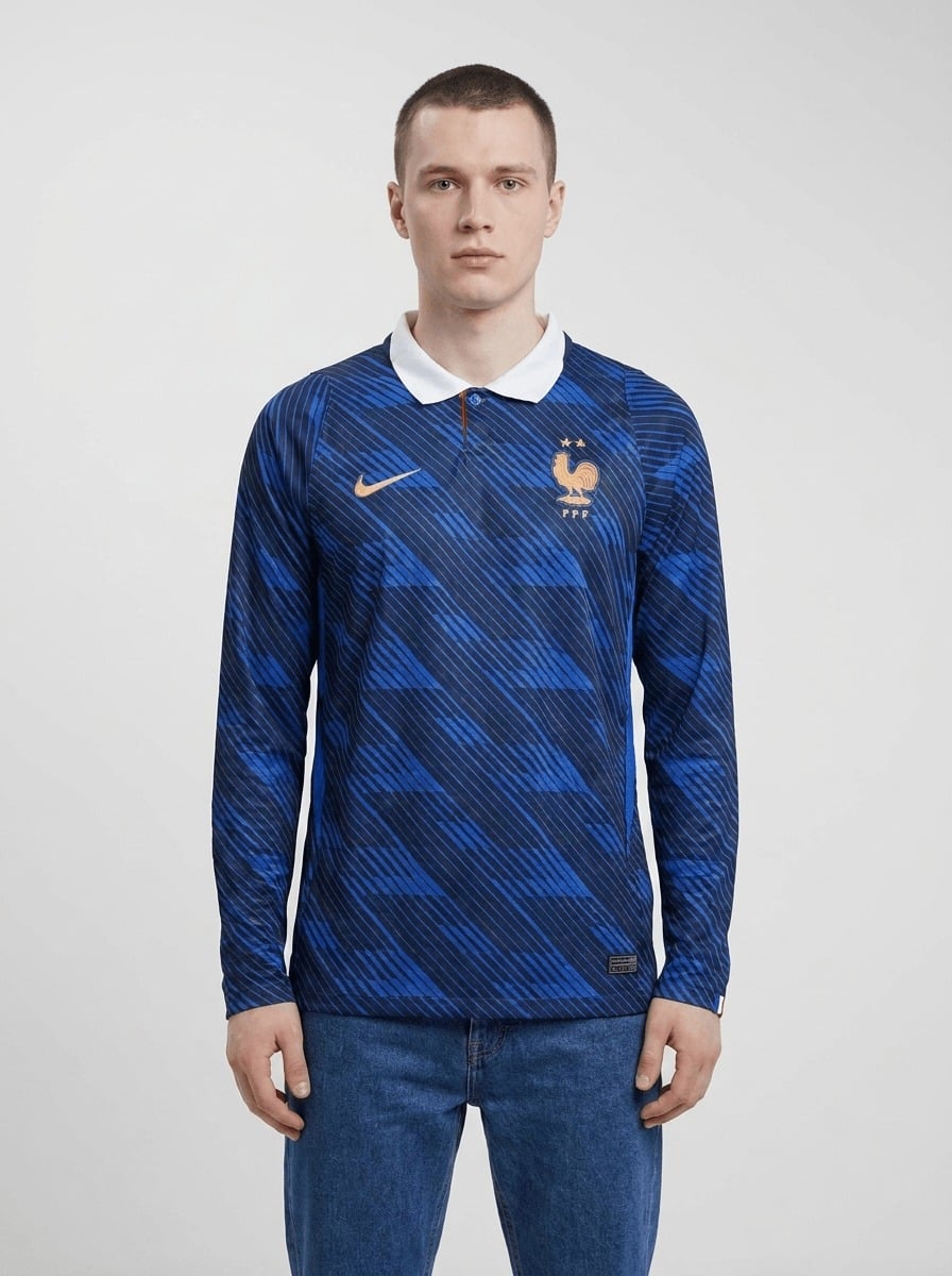 France 2026/27 Home Long Sleeve Jersey