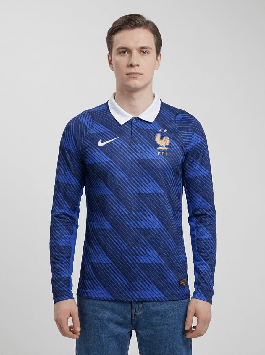 France 2026/27 Home Long Sleeve Player Jersey