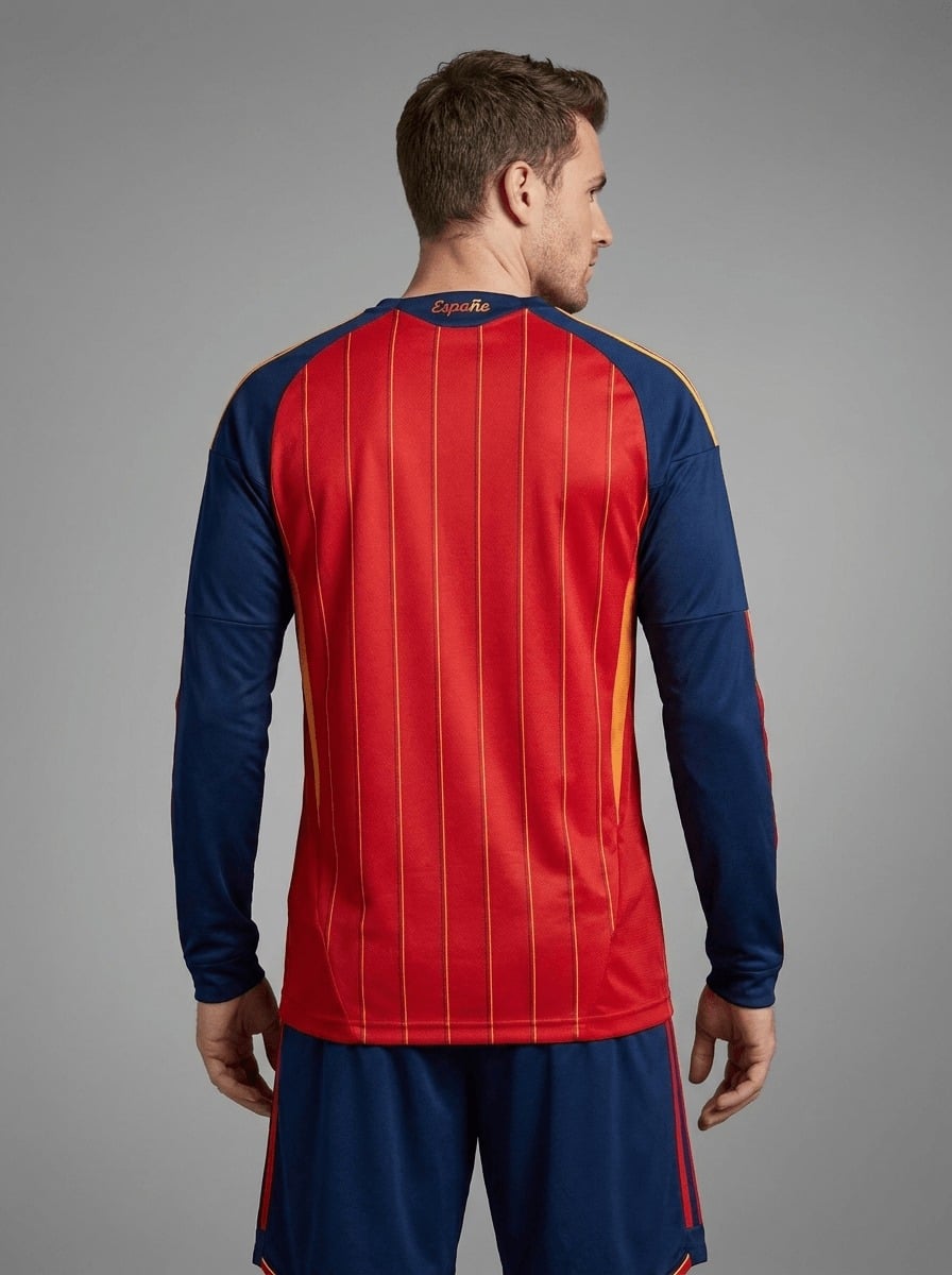 Spain 2026/27 Home Long Sleeve Kit