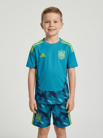 Spain 2026/27 Home Goalkeeper Kit Kids