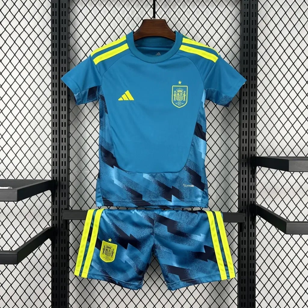Spain 2026/27 Home Goalkeeper Kit Kids