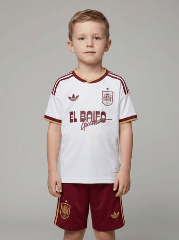 Spain 2026/27 Away Quevedo Special Edition Kit Kids