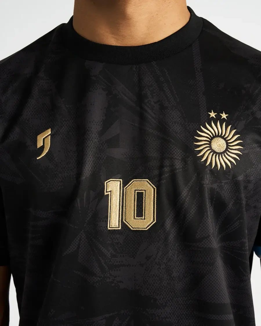 Argentina 2026/27 Maradona Special Edition Black Jersey
