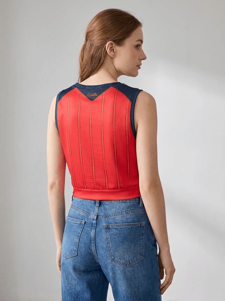 Spain 2026/27 Home Cropped Tank Top