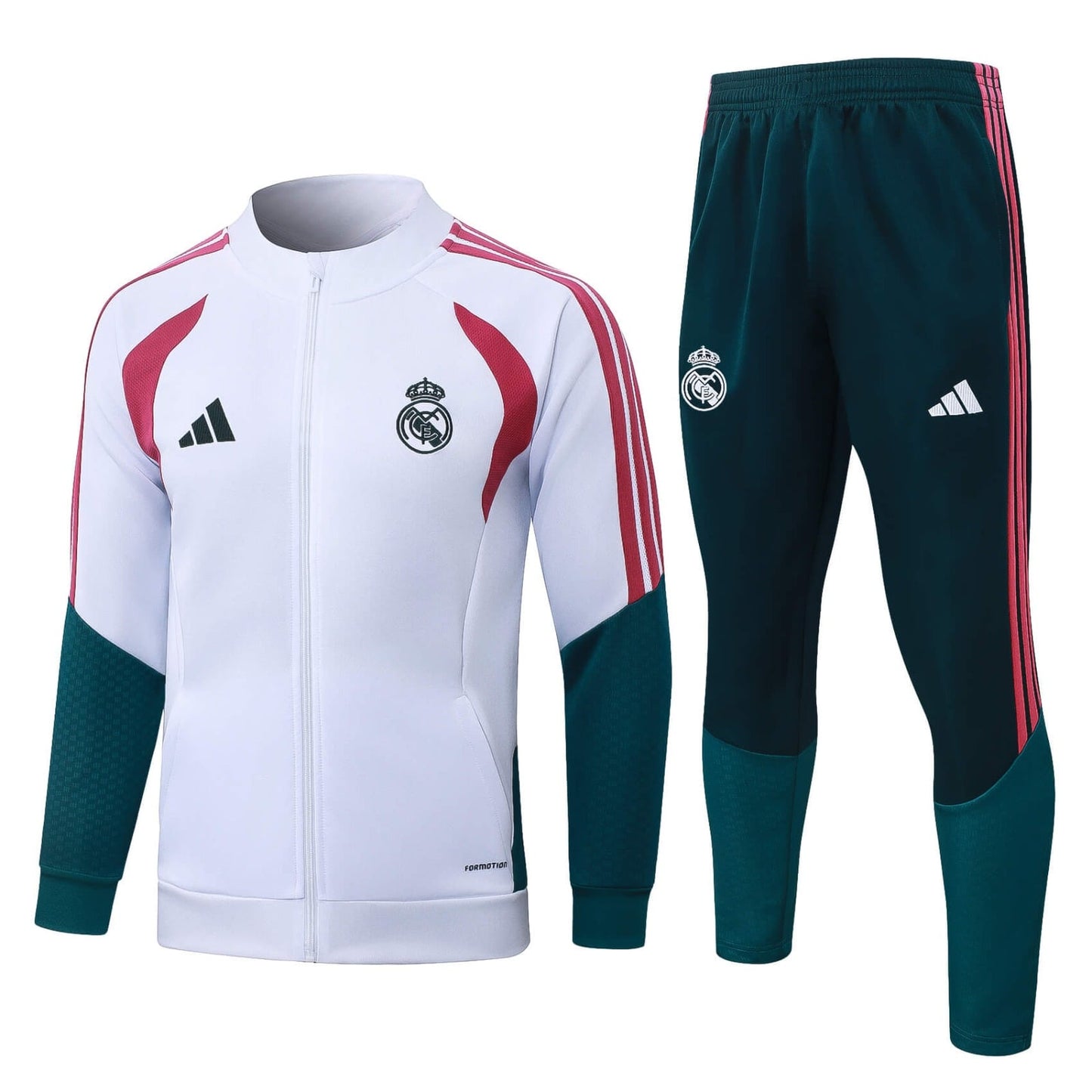 Real Madrid 2026/27 Full-Zip Tracksuit