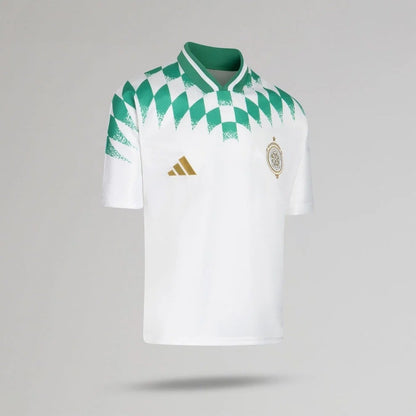 Celtic FC 2026/27 Stadium Pack White Jacquard Jersey