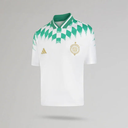 Celtic FC 2026/27 Stadium Pack White Jacquard Jersey