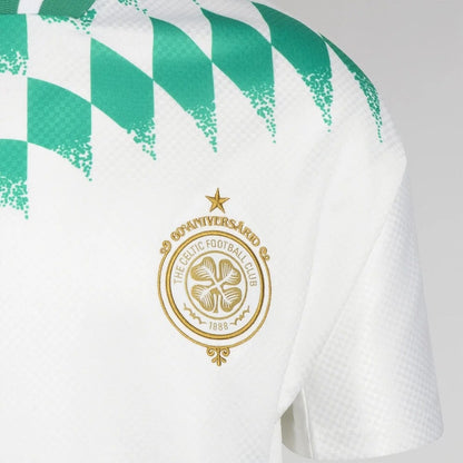Celtic FC 2026/27 Stadium Pack White Jacquard Jersey