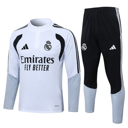 Real Madrid 2026/27 Half-Zip Tracksuit
