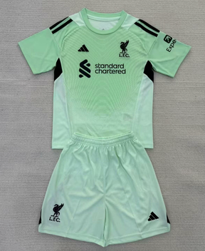 Kids Liverpool Goalkeeper Kit 2025/26