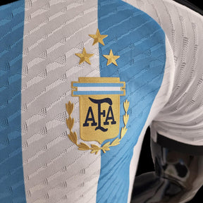 Argentina Copa del Mundo Camiseta 2022 - Version Jugador