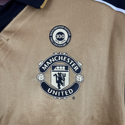 Retro Home 01/02 Men's Long Sleeve 100th Anniversary Jersey