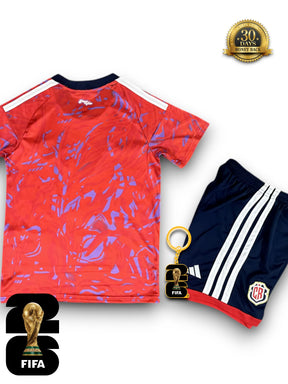 Kit Kids Costa Rica World Cup 2026 Jersey
