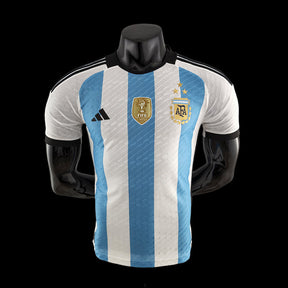 Argentina Copa del Mundo Camiseta 2022 - Version Jugador