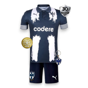 Kids CF Monterrey Home Kit Clubs Word Cup