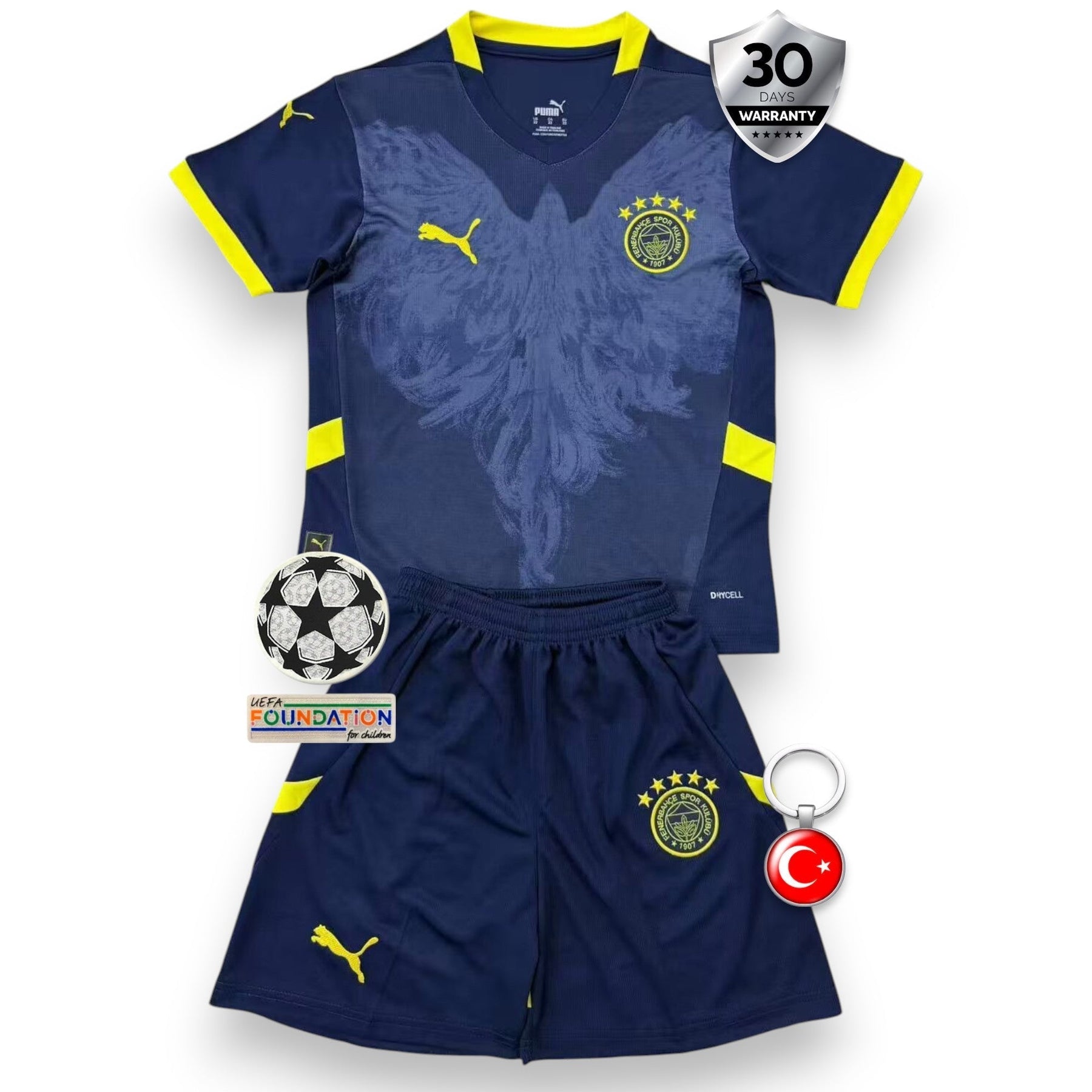 Kids Fenerbahçe Fourth Kit 2024/25