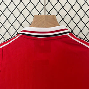 Kids Manchester United Home Kit 1999/2000 - Retrﾃｴ