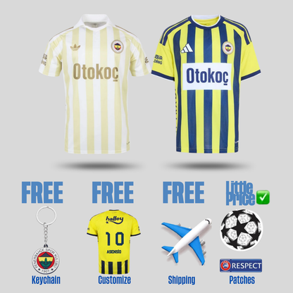 Fenerbahce Home and Away Fan 2026/27 Combo