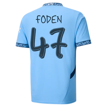 #47 Foden Manchester City Home Jersey 2024/2025