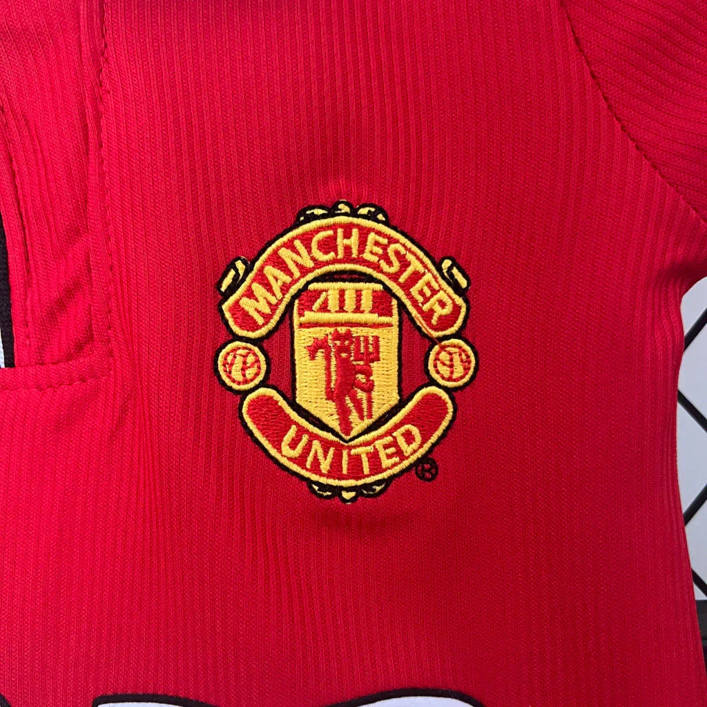 Kids Manchester United Home Kit 1999/2000 - Retrﾃｴ