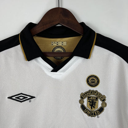 Retro Home 01/02 Men's Long Sleeve 100th Anniversary Jersey