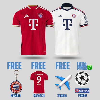 Bayern Home and Away Fan 2026/27 Combo