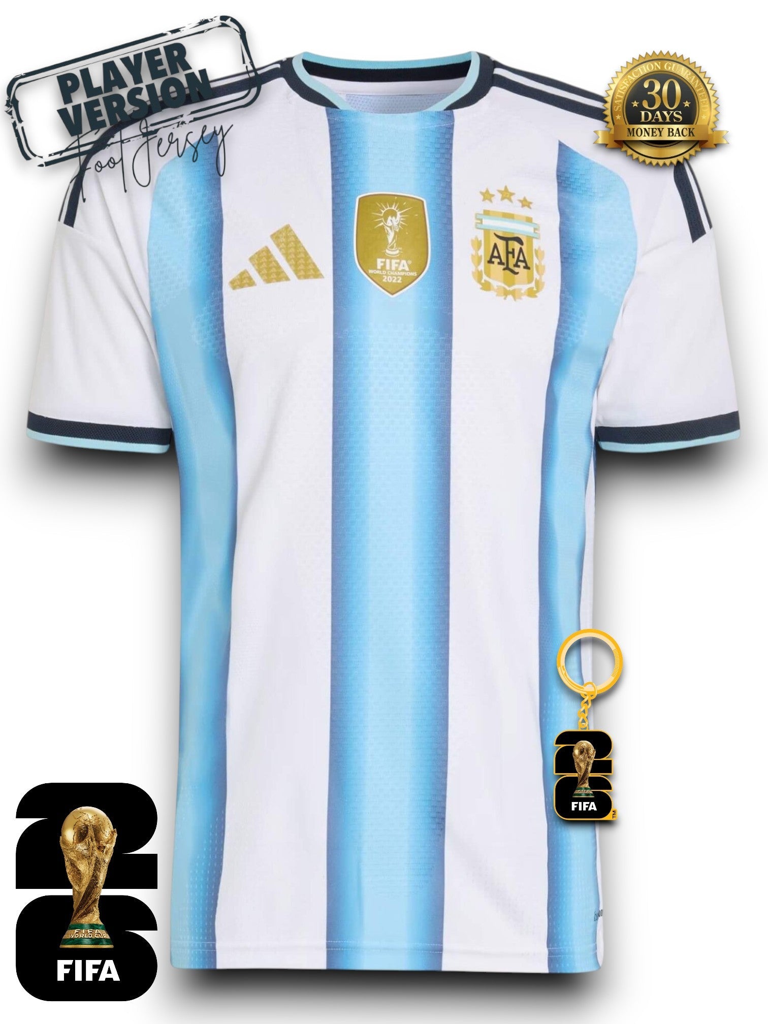 Argentina World Cup 2026 Jersey - Player Version