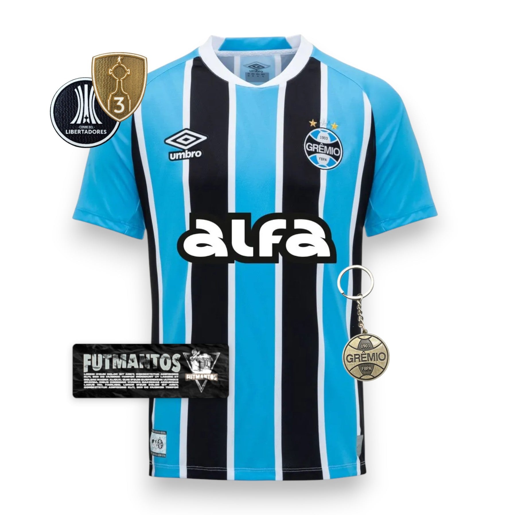 Camisa Grêmio l 25/26 - Copa Libertadores
