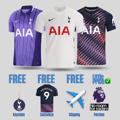 Tottenham Hotspur Home, Away and Third Fan 2026/27 Combo