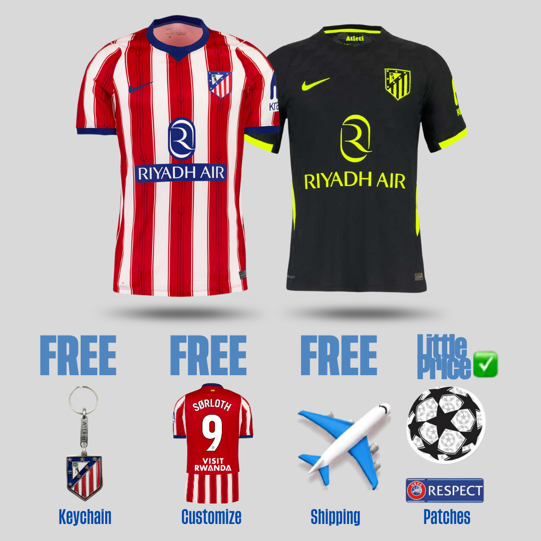 Atletico Madrid Home and Away Fan 2026/27 Combo
