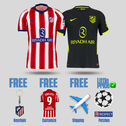 Atletico Madrid Home and Away Fan 2026/27 Combo