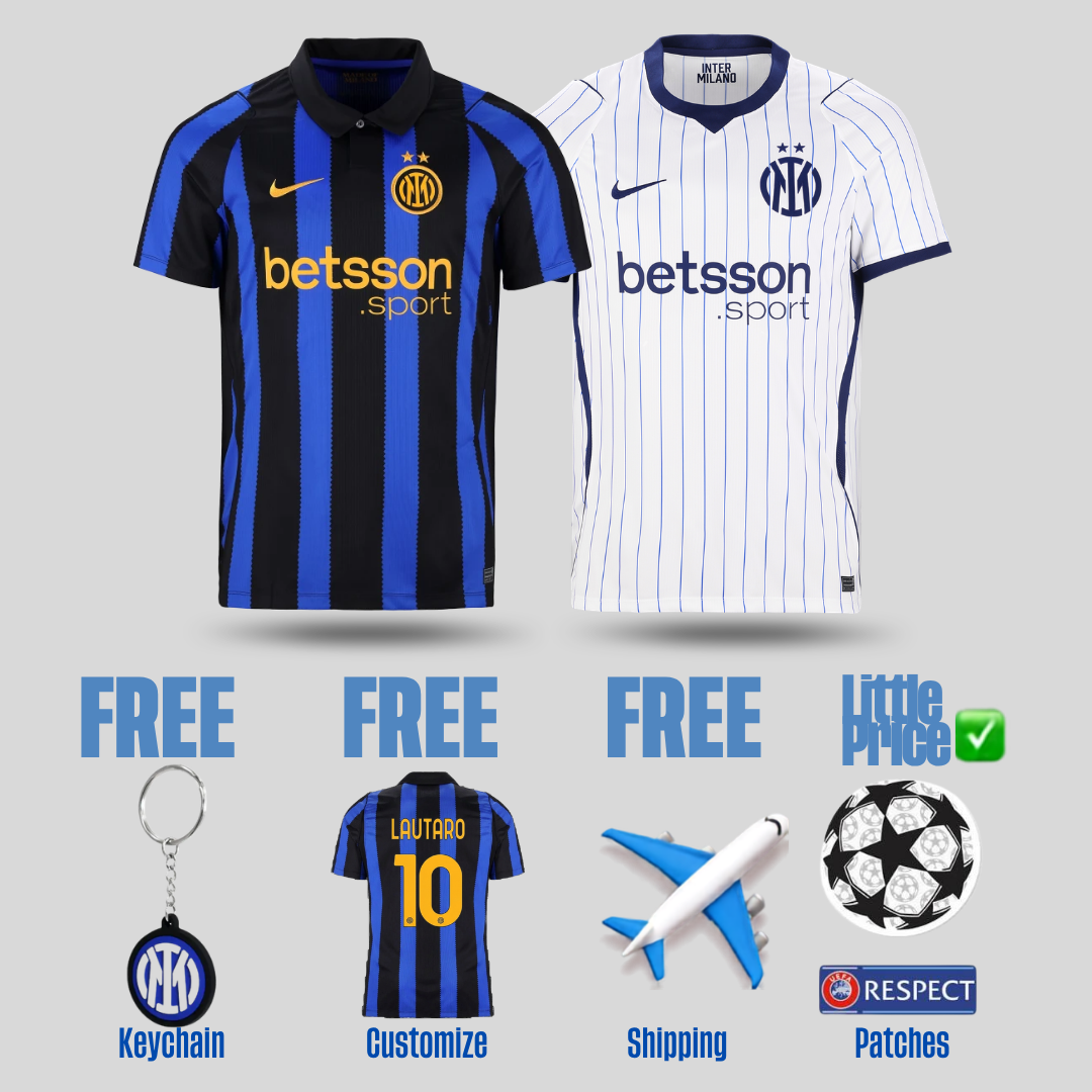 Inter Milan Home and Away Fan 2026/27 Combo