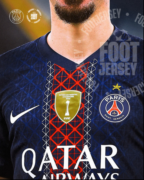 Paris Saint Germain Home Jersey 2025/26 - World Champion Patch