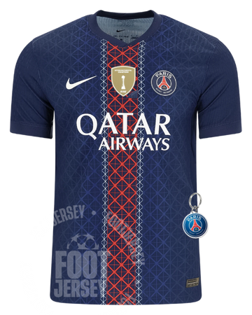 Paris Saint Germain Home Jersey 2025/26 - World Champion Patch