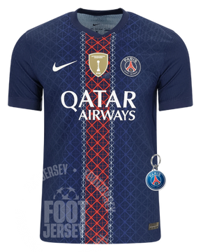 Paris Saint Germain Home Jersey 2025/26 - World Champion Patch