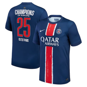 PSG 2025 European Champions 1 Star Jersey - Player Jersey