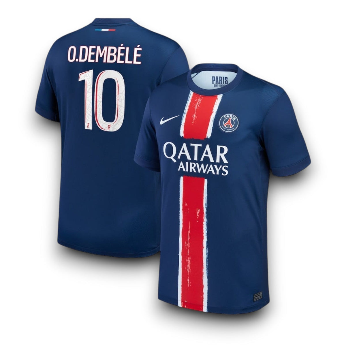 Paris Saint Germain Home Jersey 2024/2025 #O.DEMBÉLÉ #10