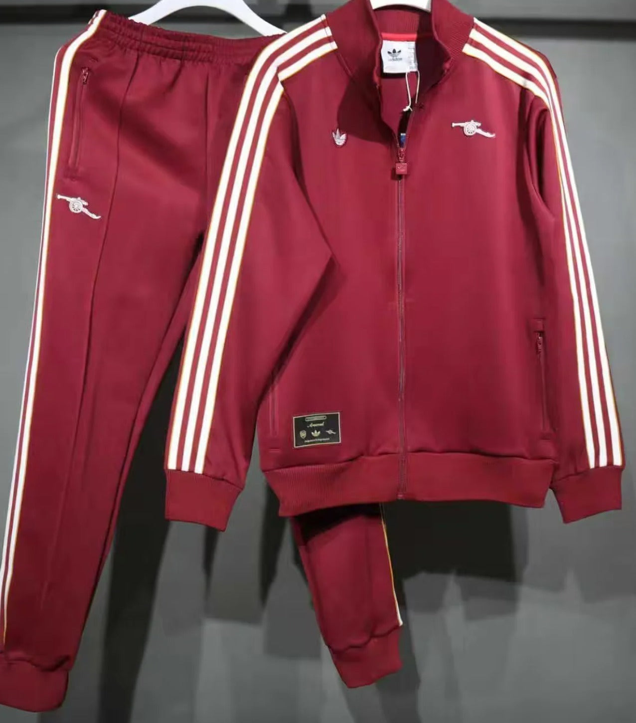 Arsenal Travel Tracksuit Red
