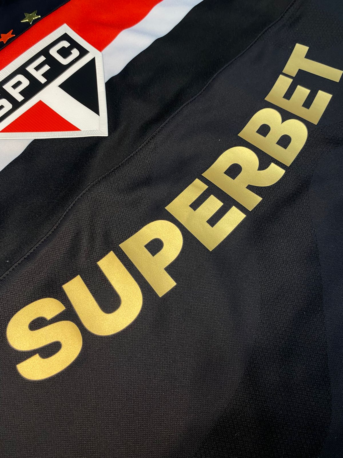 Camisa São Paulo III Preta 25/26 Jogador