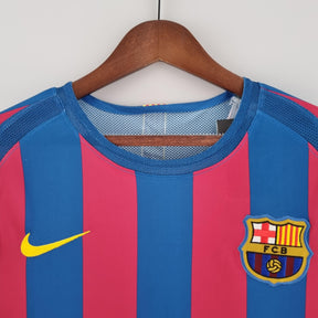 Barcelona Retro Home Jersey 2005/2006 - Long Sleeve