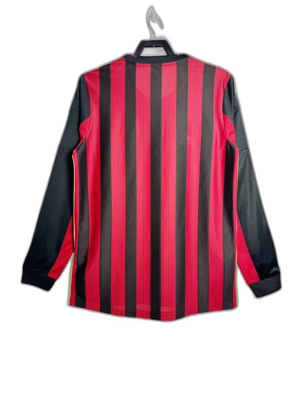 AC Milan 13/14 I Home Jersey - Long Sleeve Retro Version
