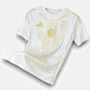 Algeria Karakou White Gold Jersey 2025/25