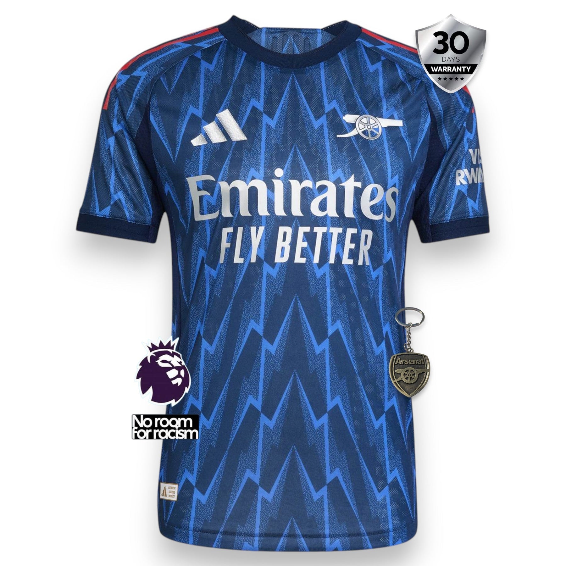 Arsenal Away Jersey 2025/26 - Rice #41
