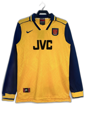 Arsenal 96/97 II Away Jersey - Long Sleeve Retro Version
