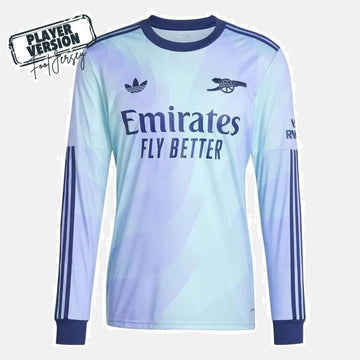 Arsenal Player Third Jersey 2024/2025 Long Sleeve