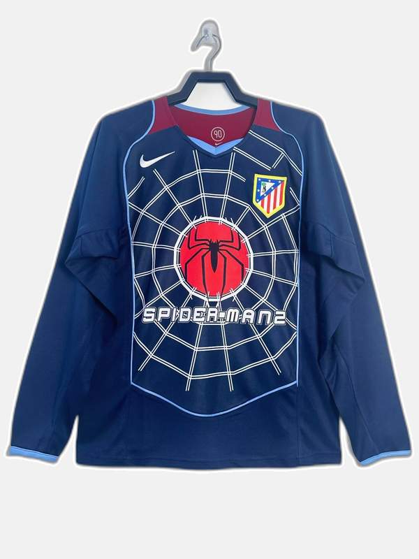 Atletico Madrid 04/05 II Away Jersey - Long Sleeve Retro Version