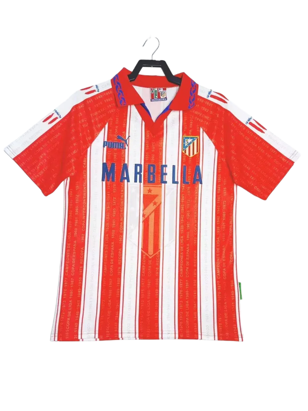 Atletico Madrid 95/96 I Home Jersey - Retro Version