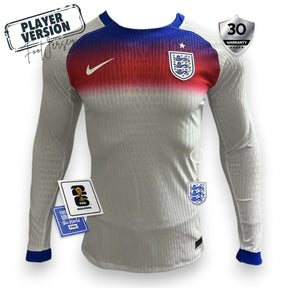 England Player Home Jersey 2025/2026 - Long Sleeve