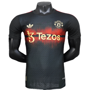 Manchester United 25/26 Training Jersey - Black - Player Version