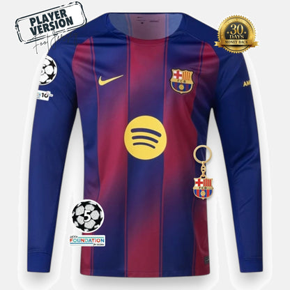 Home 25/26 Men's Long Sleeve Player Jersey